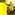 A dancer in a wheelchair holds another ballet dancer in a balance. There is a yellow background graphic