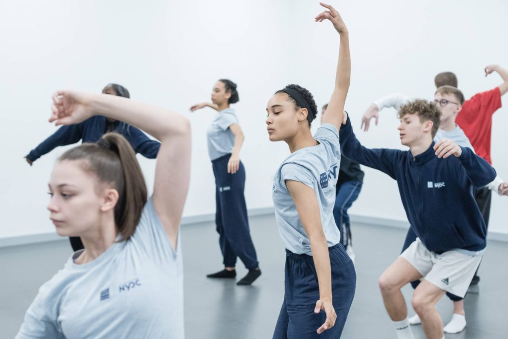 National Youth Dance Company The National Youth Dance Company in rehearsal