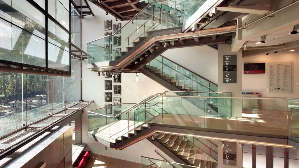 Sadler's Wells Theatre stairs between levels