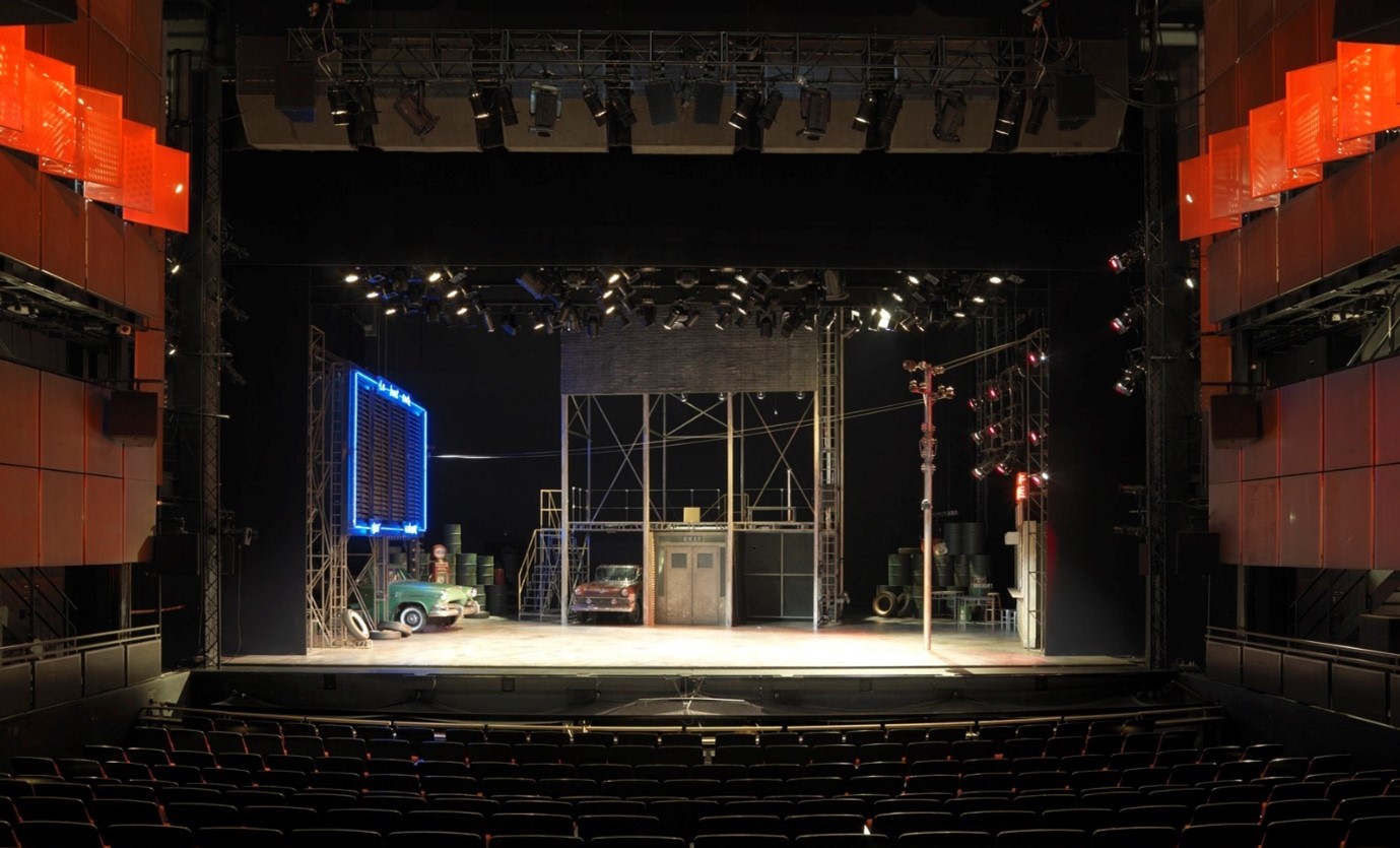 A view of Sadler's Wells Theatre stage