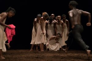 The Rite of Spring Maarten Vanden Abeele / Pina Bausch Foundation The Rite of Spring being performed on stage